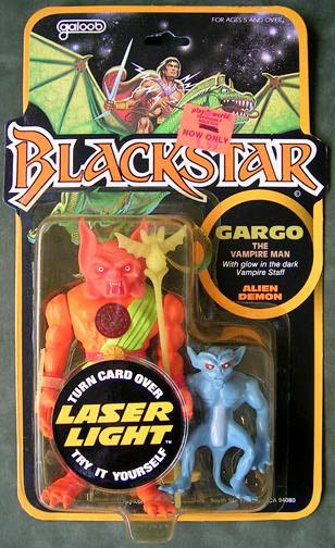 VINTAGE 1983 BLACKSTAR Kadrays Triton Flying Bull Galoob - MOTU EUR 18